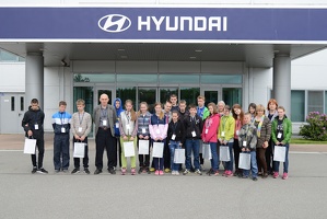 Встреча с друзьями - представителями завода «Hyundai Motor Manufacturing». Март 2015 